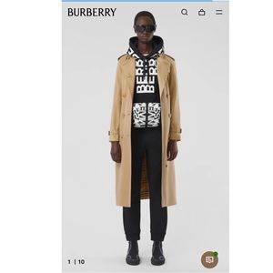 Burberry The Long Waterloo Heritage Trench Coat
